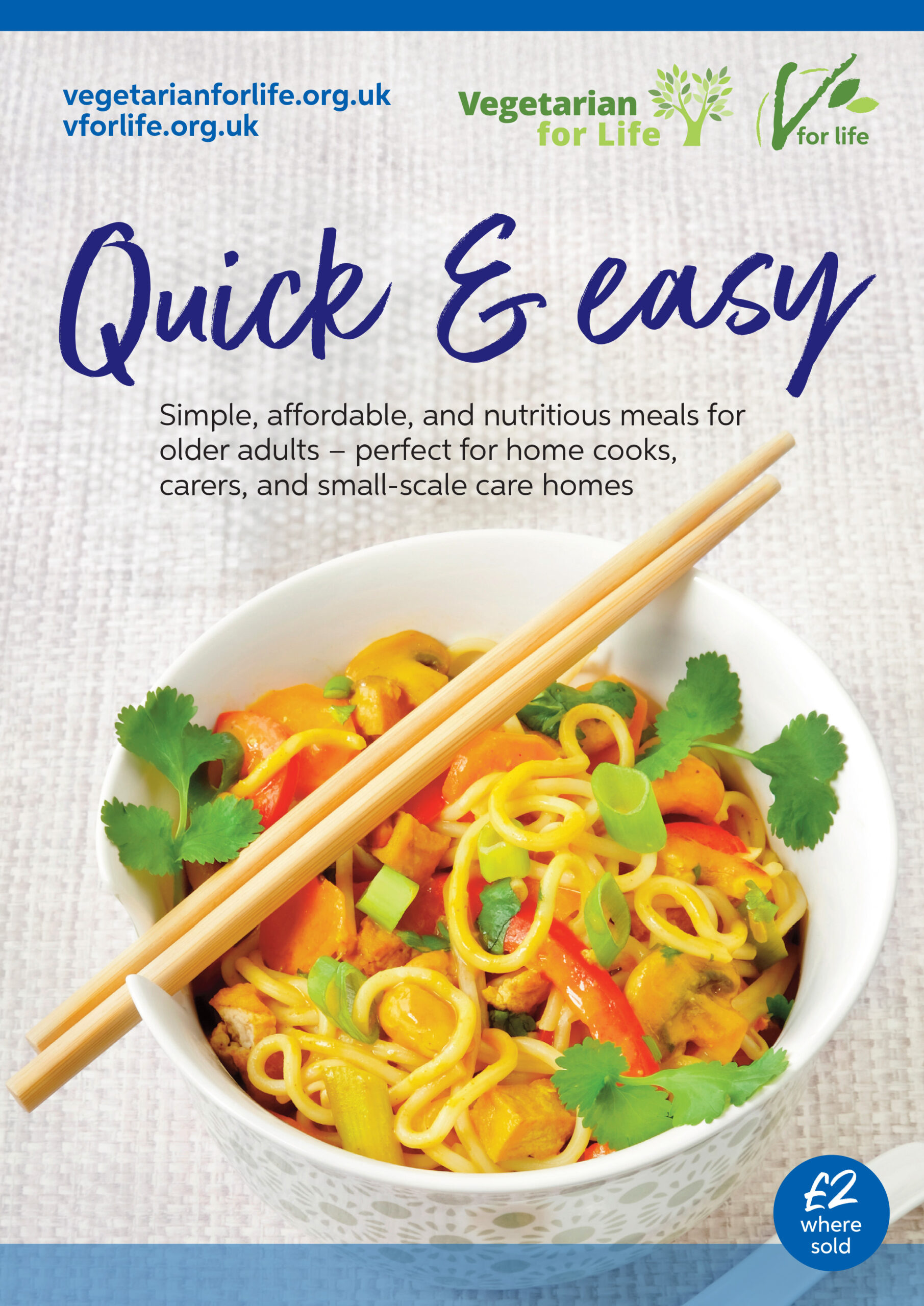 Cover of the Quick and Easy recipe guide