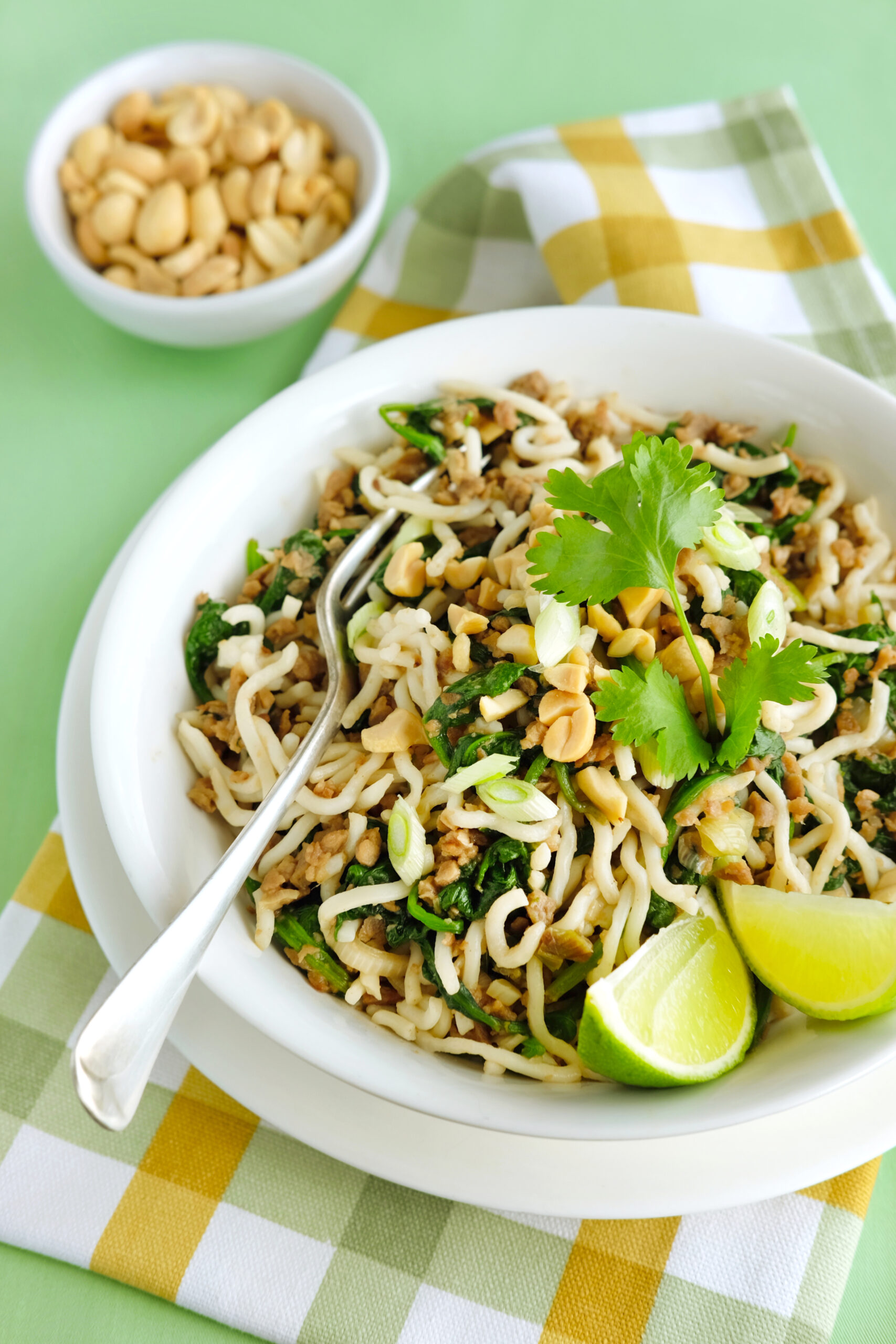Vegetable noodle stir-fry