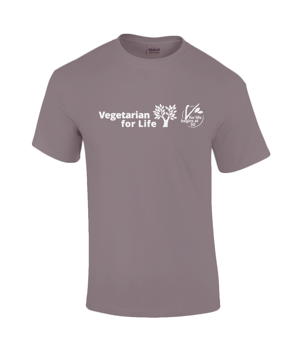 Unisex Cotton T-Shirt - V for Life
