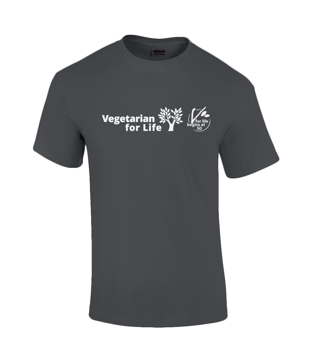Unisex Cotton T-Shirt - V for Life