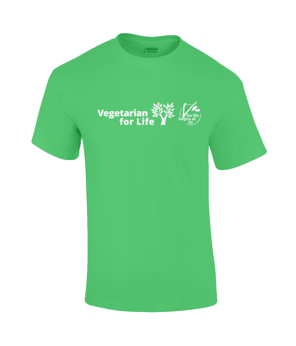 Unisex Cotton T-Shirt - V for Life