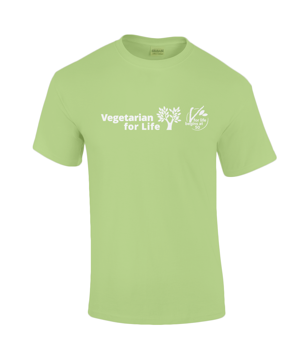 Unisex Cotton T-Shirt - V for Life