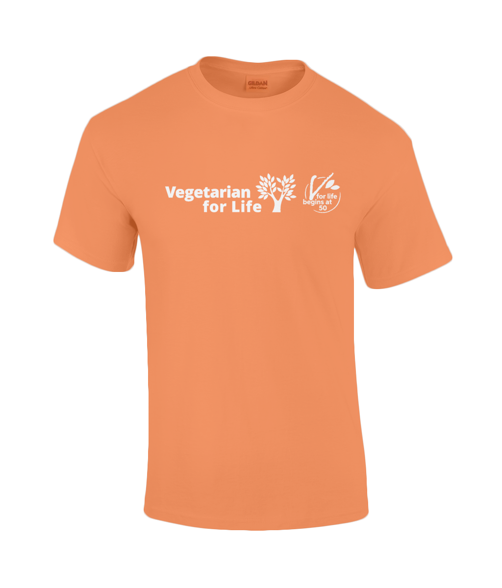 Unisex Cotton T-Shirt - V for Life