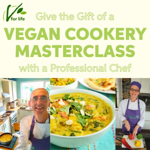 Gift a Vegan Cookery Online Masterclass Experience