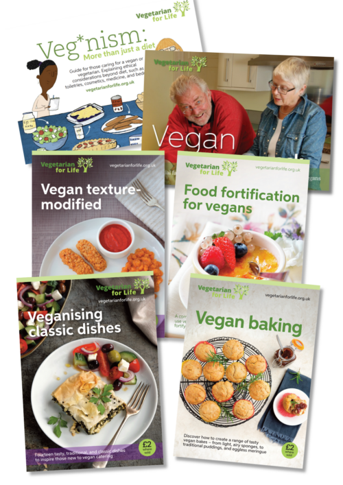 Veganuary bundle of Vegetarian for Life recipe guides