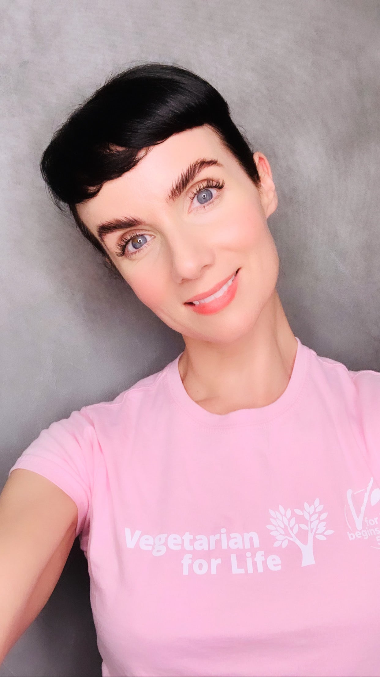 Unisex Cotton T-Shirt - V for Life