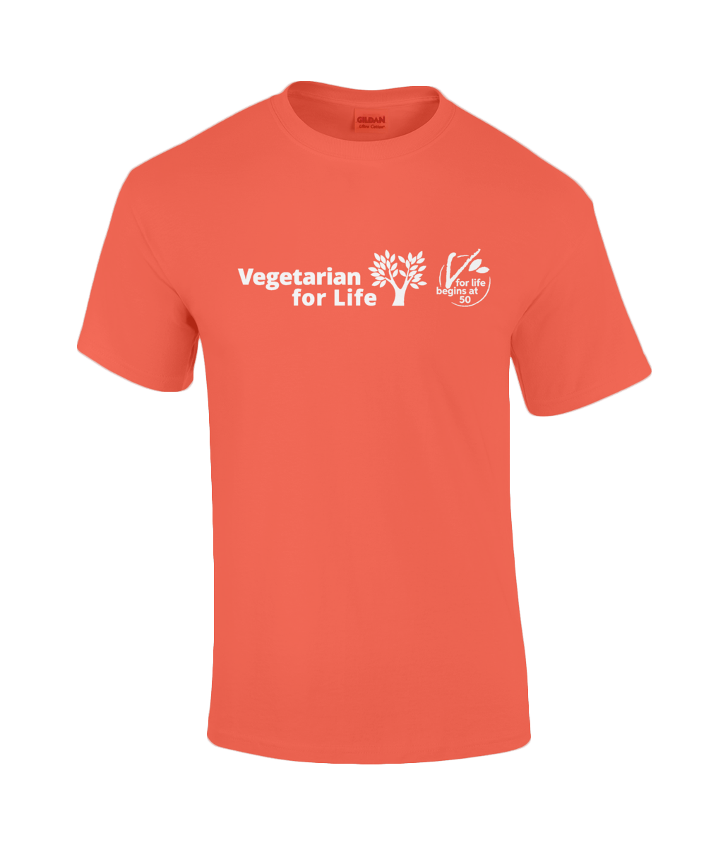 Unisex Cotton T-Shirt - V for Life