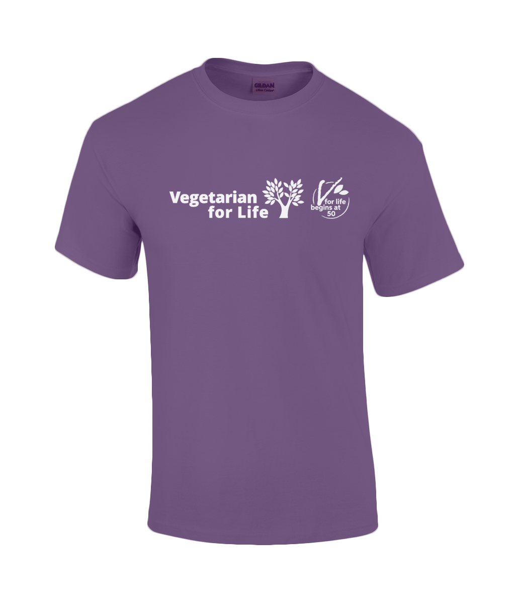 Unisex Cotton T-Shirt - V for Life
