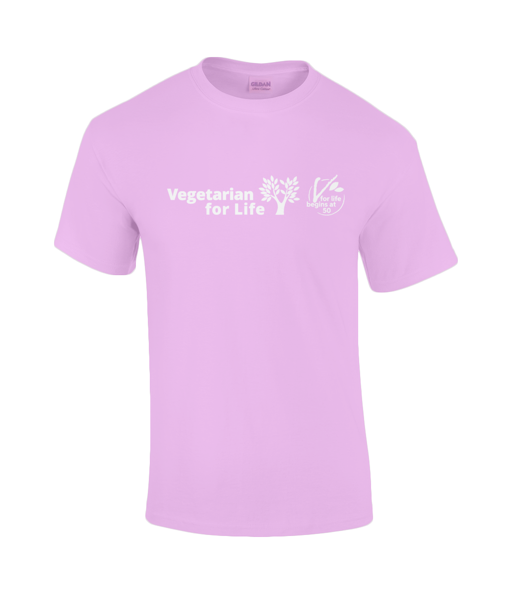 Unisex Cotton T-Shirt - V for Life